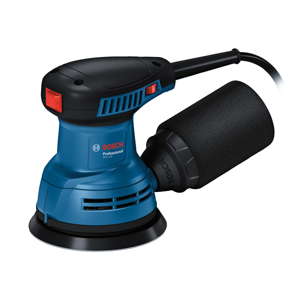 Lixadeira Roto Orbital 280W 220V com Coletor de Po GEX 125 Bosch 76422_0